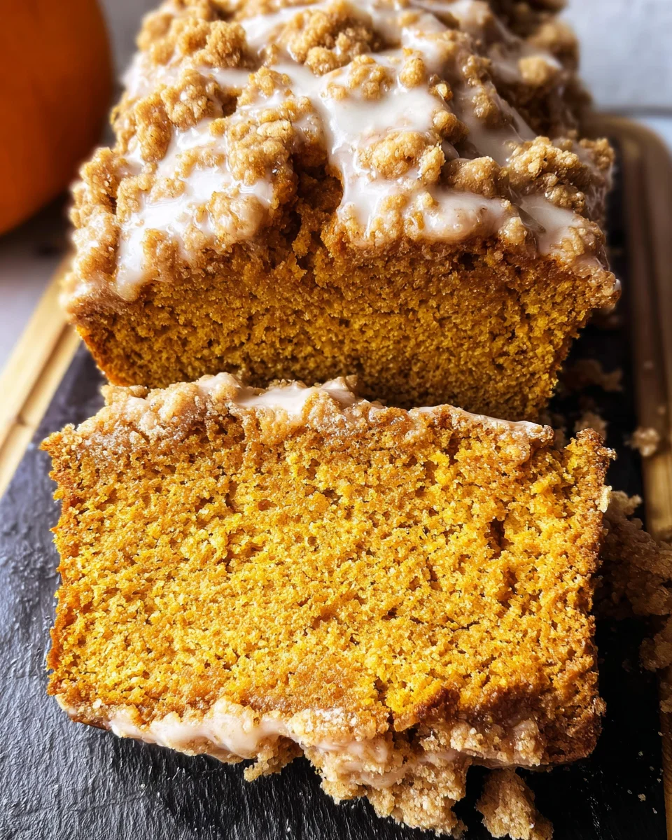 Pumpkin Streusel Bread 21 Pumpkin