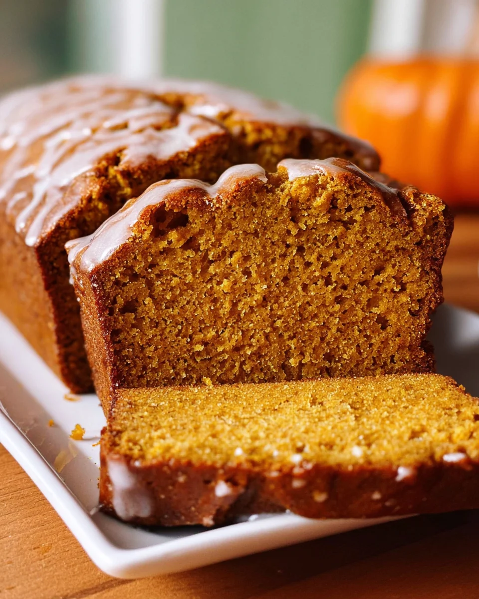 Rich and Buttery Pumpkin Bread