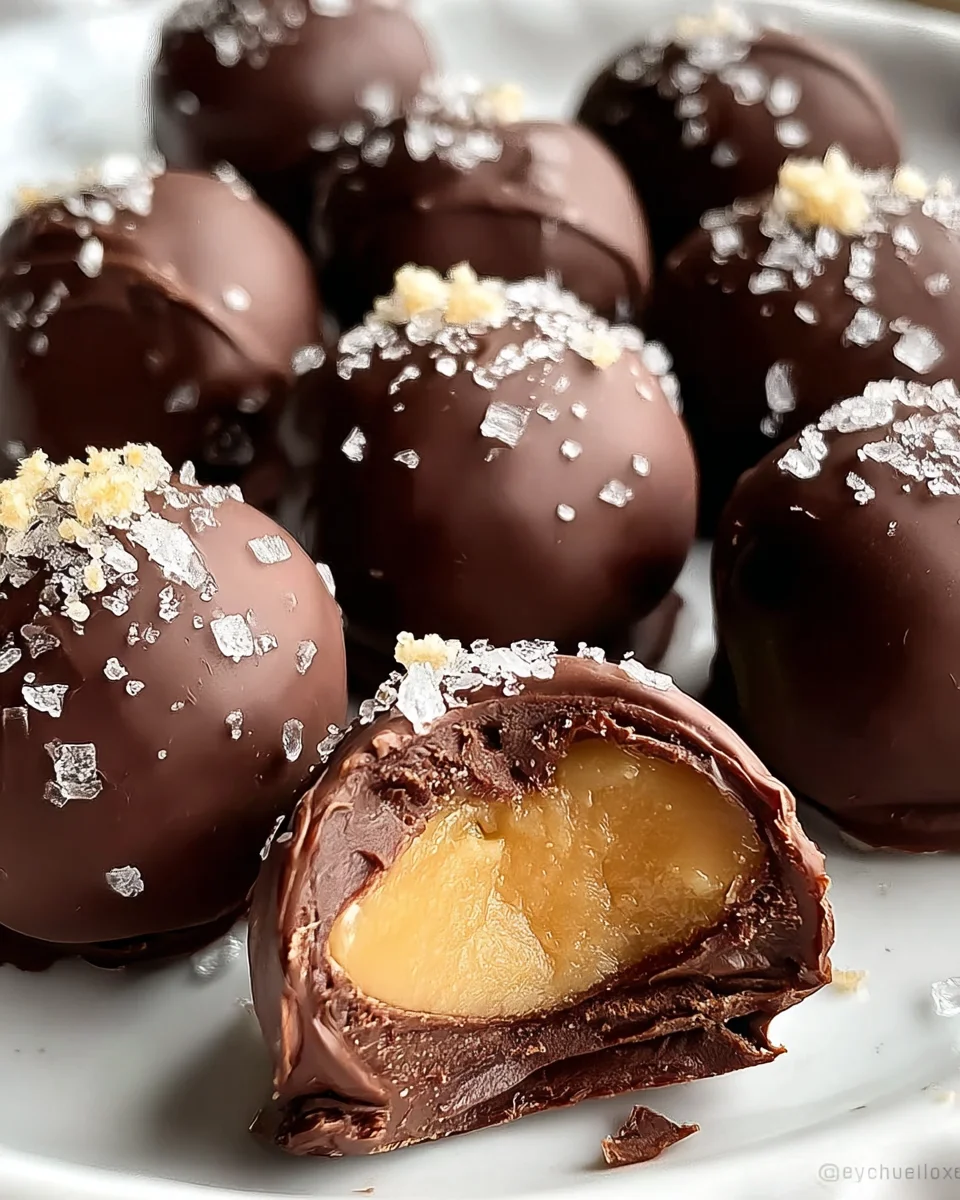 Salted Caramel Truffles