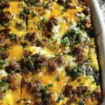 Sausage & Egg Keto Breakfast Casserole