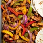 Sheet Pan Chicken Fajitas