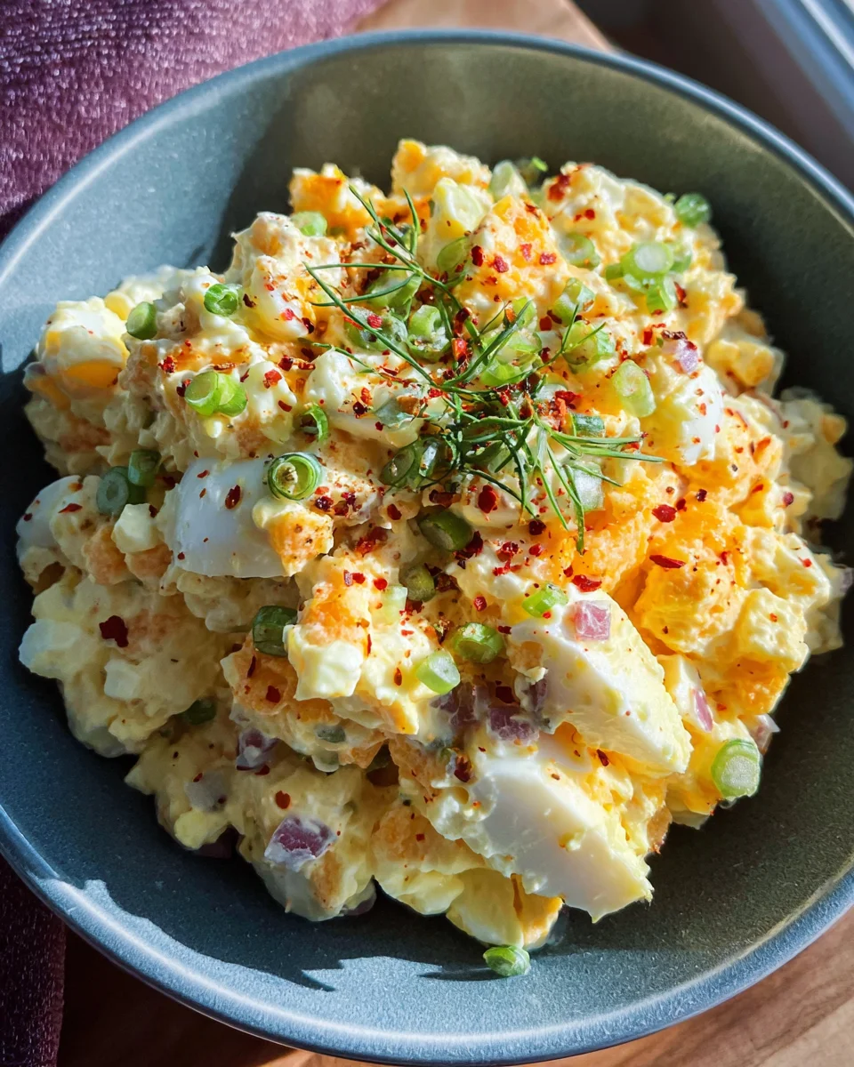 Simple Cottage Cheese Egg Salad