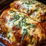 Slow Cooker Cheesy Mozzarella Chicken