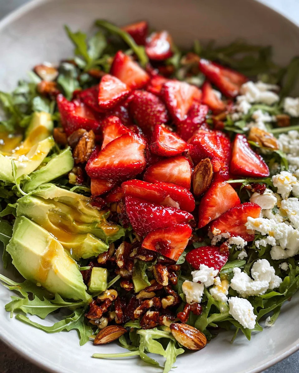 Strawberry Crunch Salad 16 Strawberry