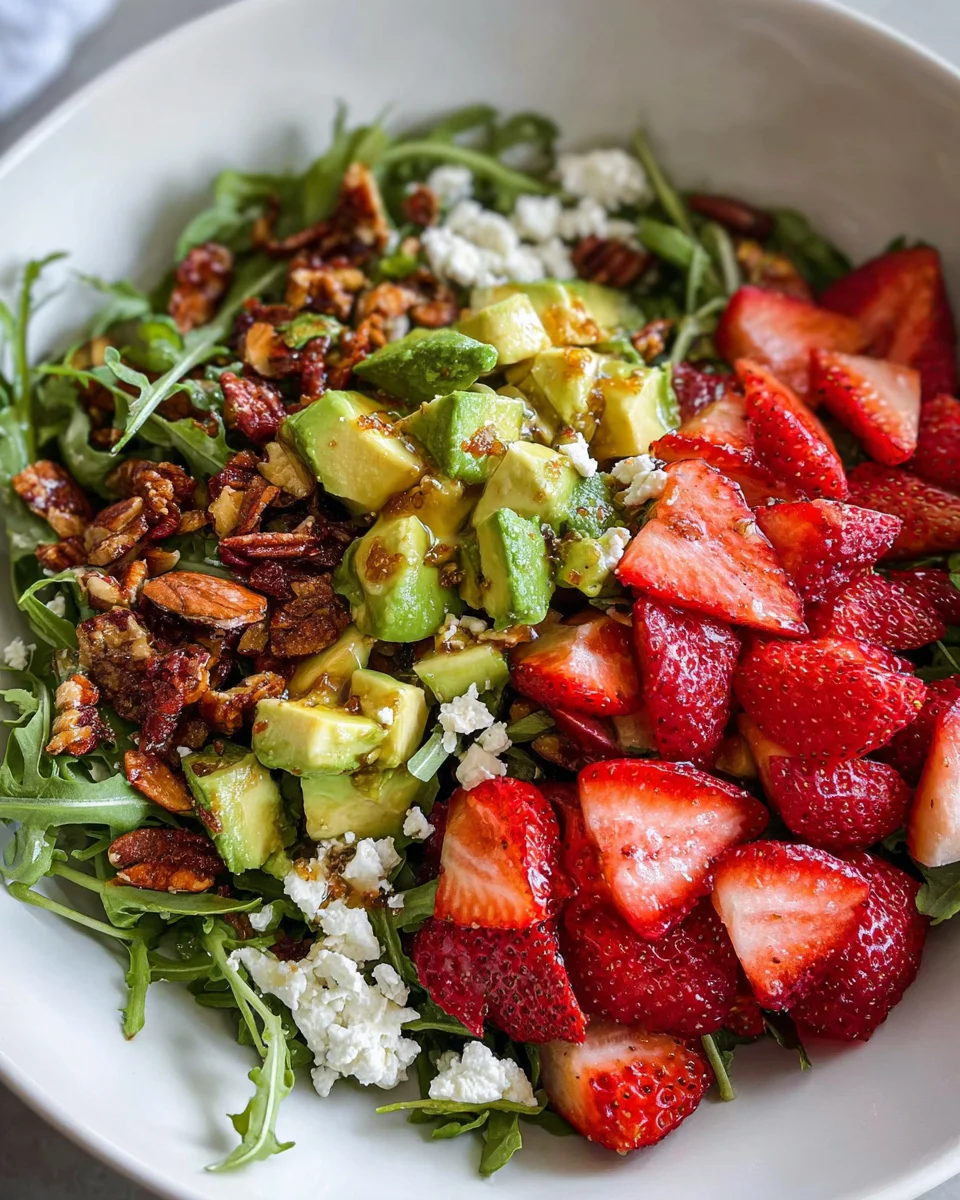Strawberry Crunch Salad 17 Strawberry