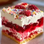 Summer Berry Jello Lasagna