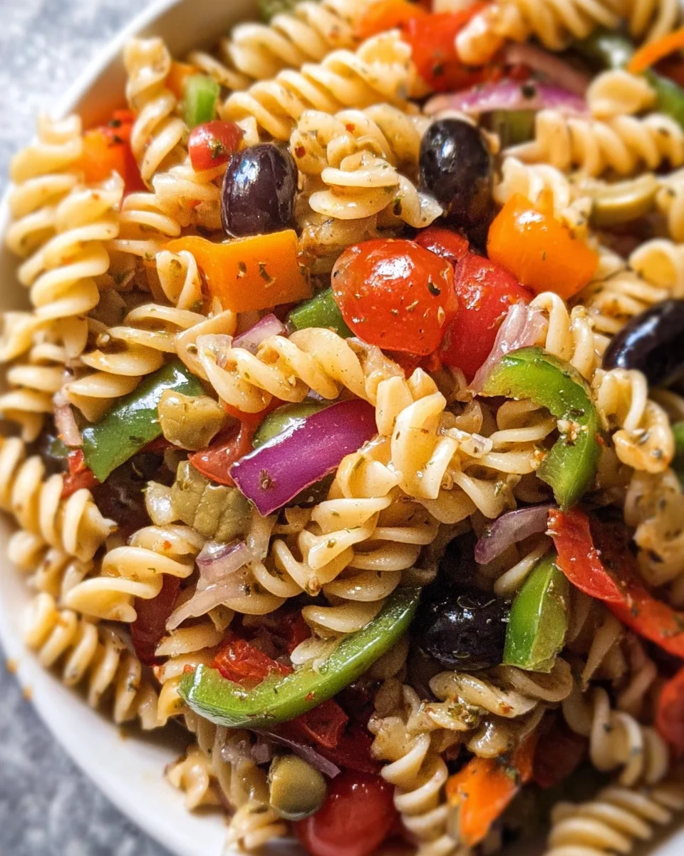 Vegan Pasta Salad 18 Vegan