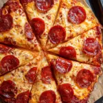 Viral Cottage Cheese Flatbread Pizza
