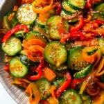 Viral Cucumber Pepper Salad 18 Viral Cucumber Pepper Salad