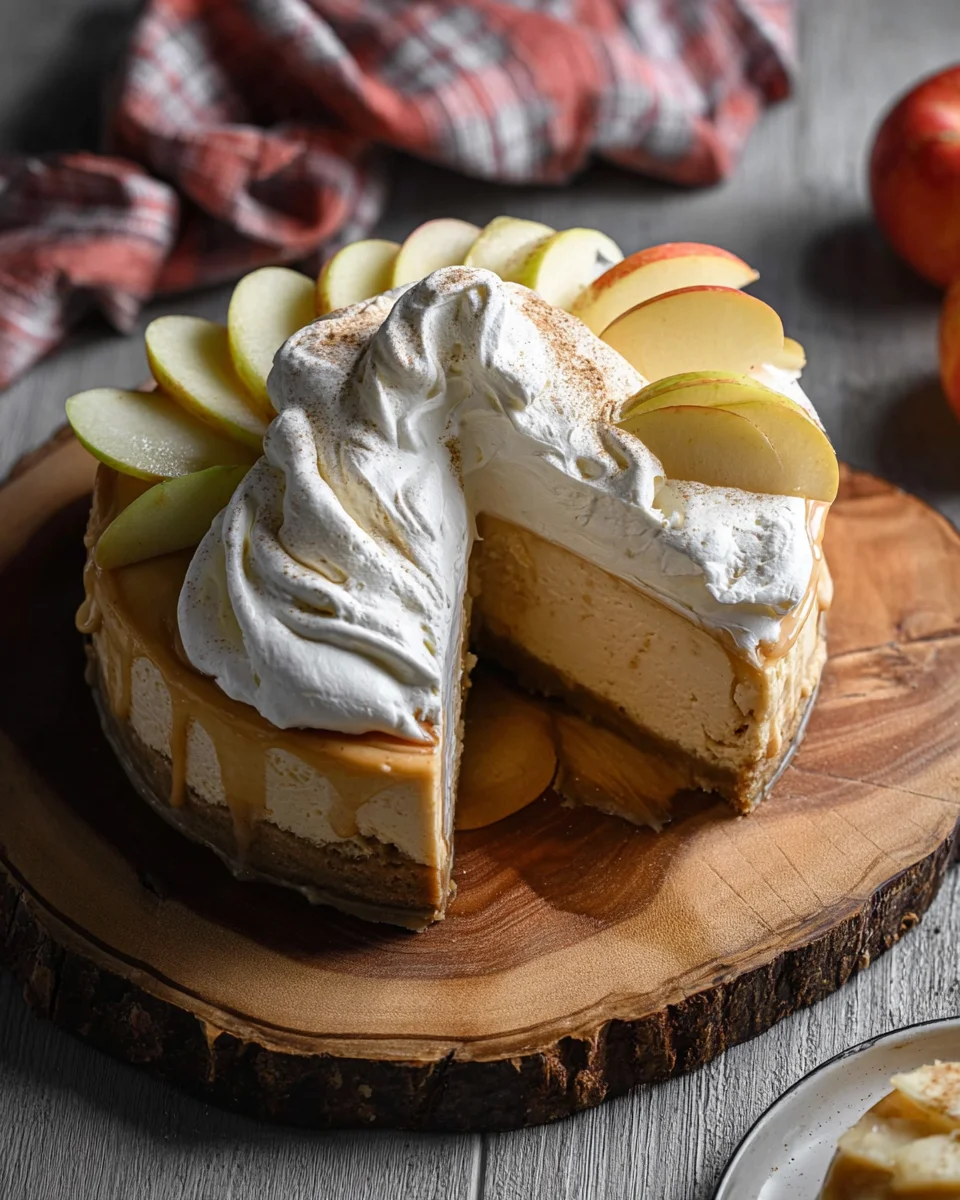 Apple Cider Cheesecake