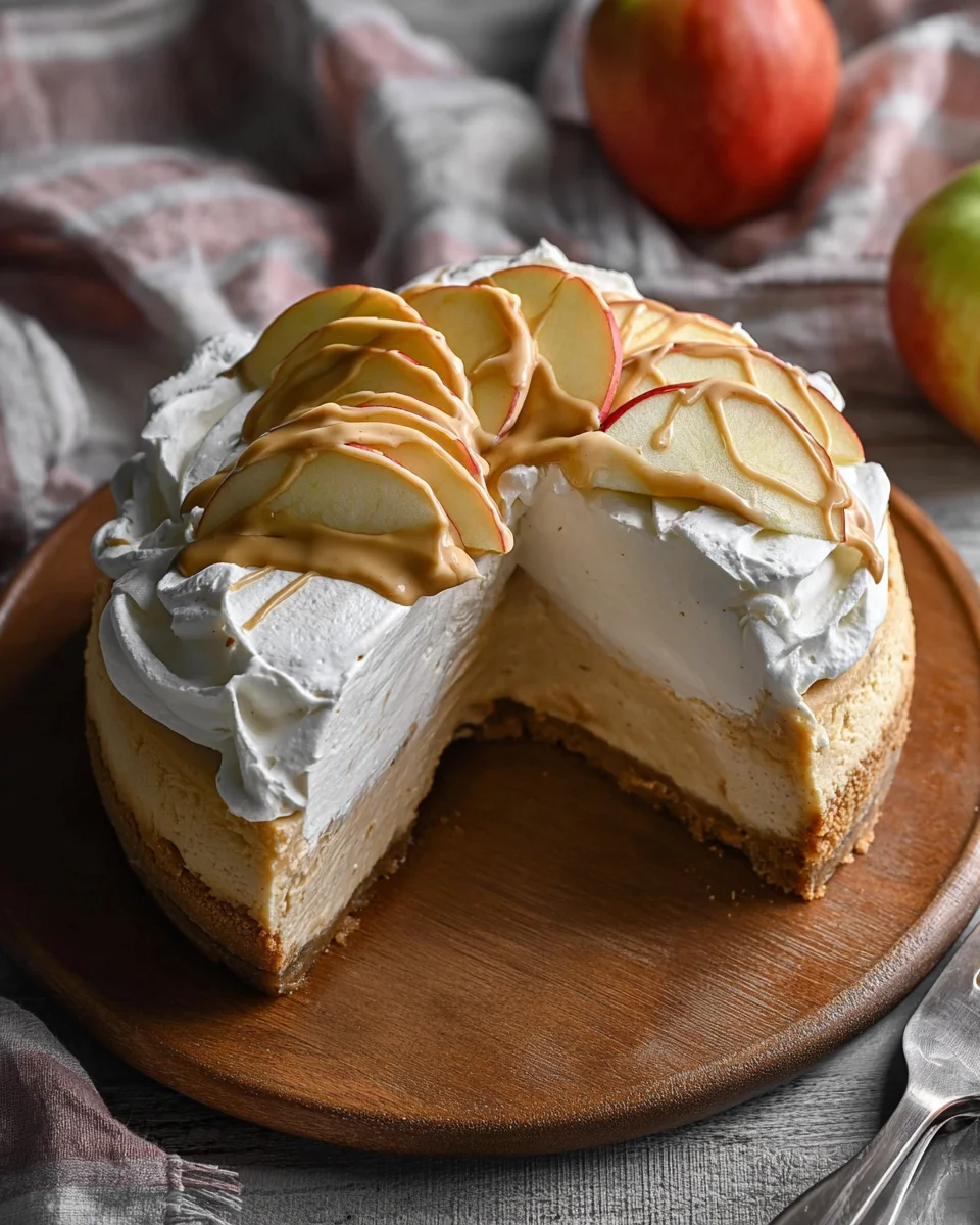 Apple Cider Cheesecake 19 Apple