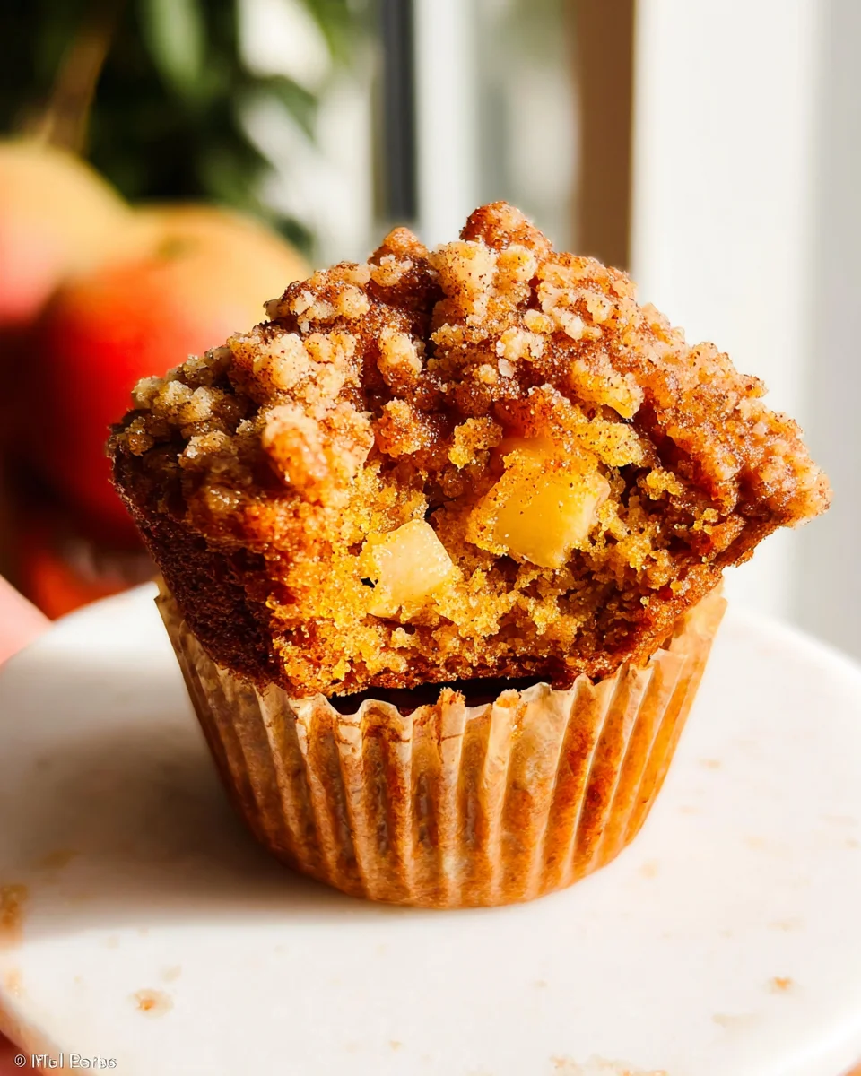 Apple Pumpkin Streusel Muffins Small Batch