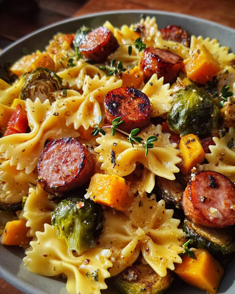 Autumn Sausage Pasta Squash 22 Autumn