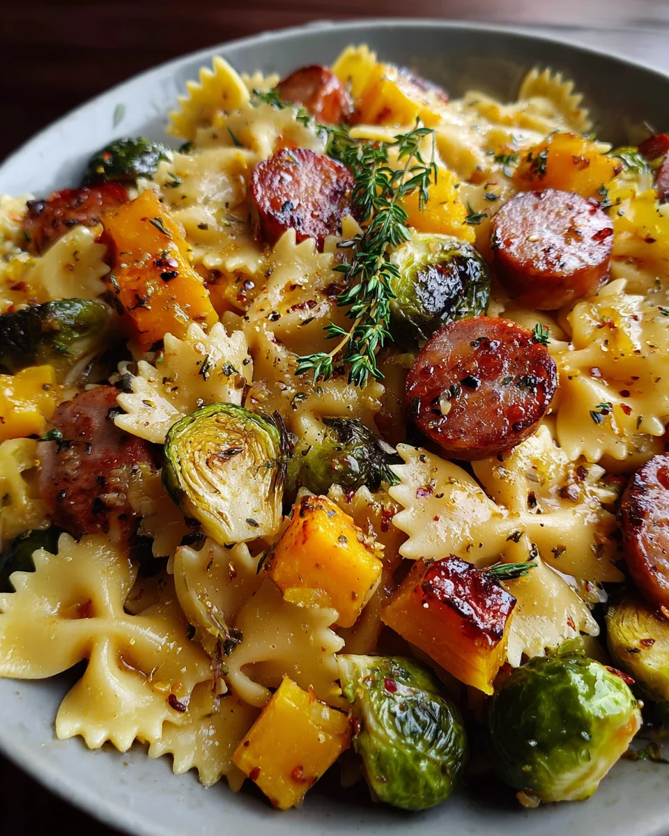 Autumn Sausage Pasta Squash 23 Autumn