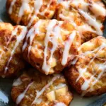 Baked Apple Fritters with Glaze 27 Baked Apple Fritters with Glaze