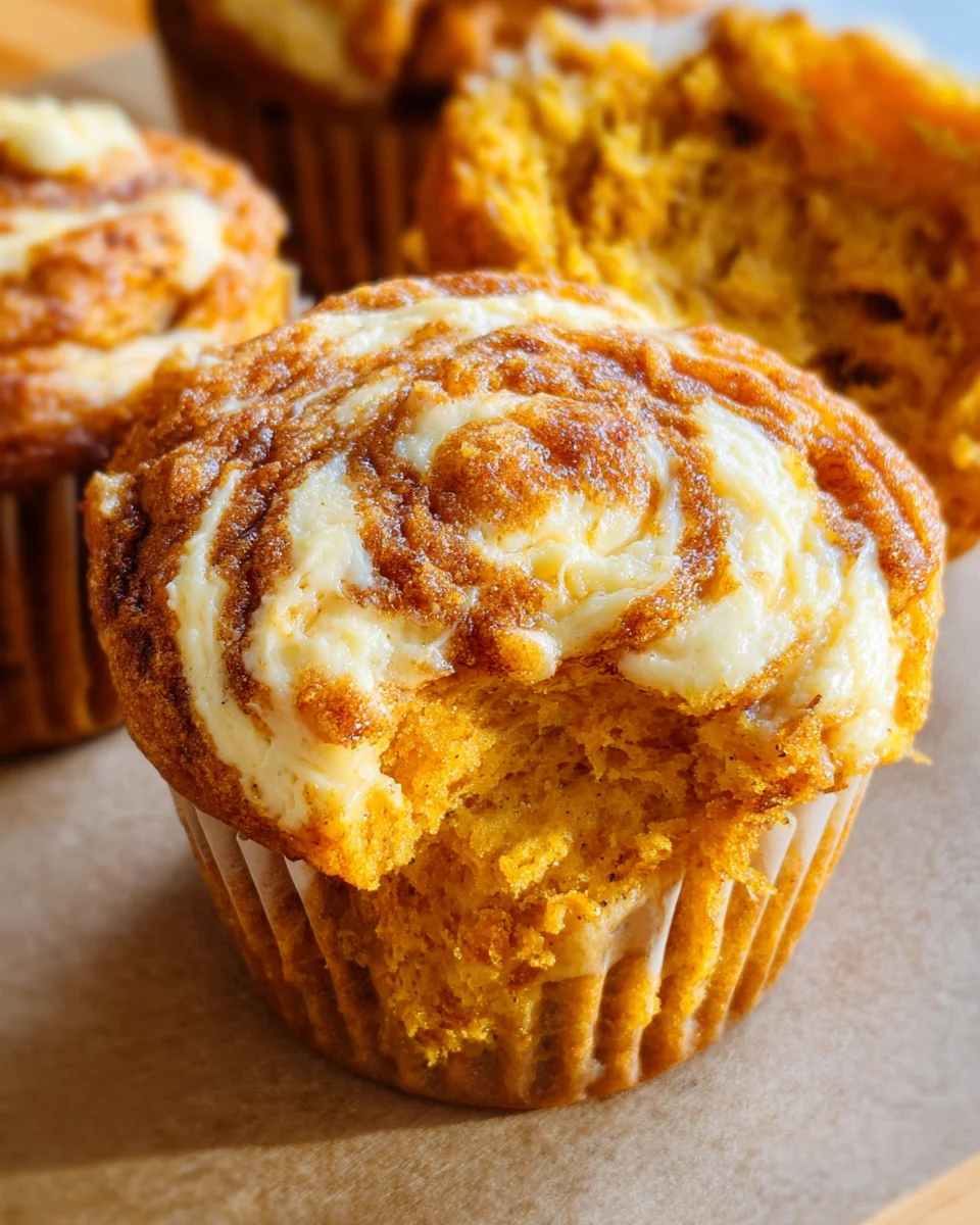Best Swirled Pumpkin Cream Cheese Muffins 25 Best