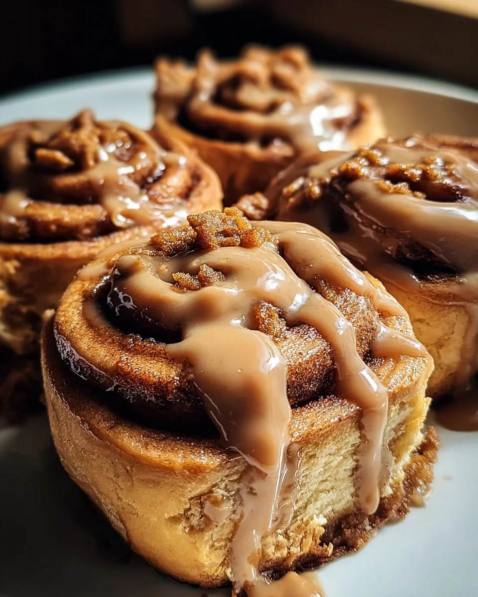 Biscoff Cookie Butter Cinnamon Rolls Recipe