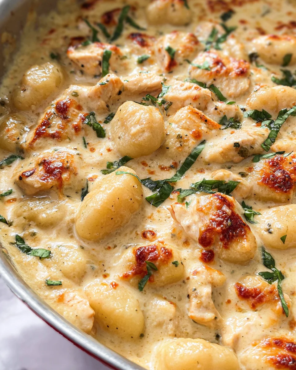 Chicken Alfredo Gnocchi 27 Chicken