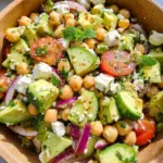 Chickpea Feta Avocado Salad 21 Chickpea Feta Avocado Salad