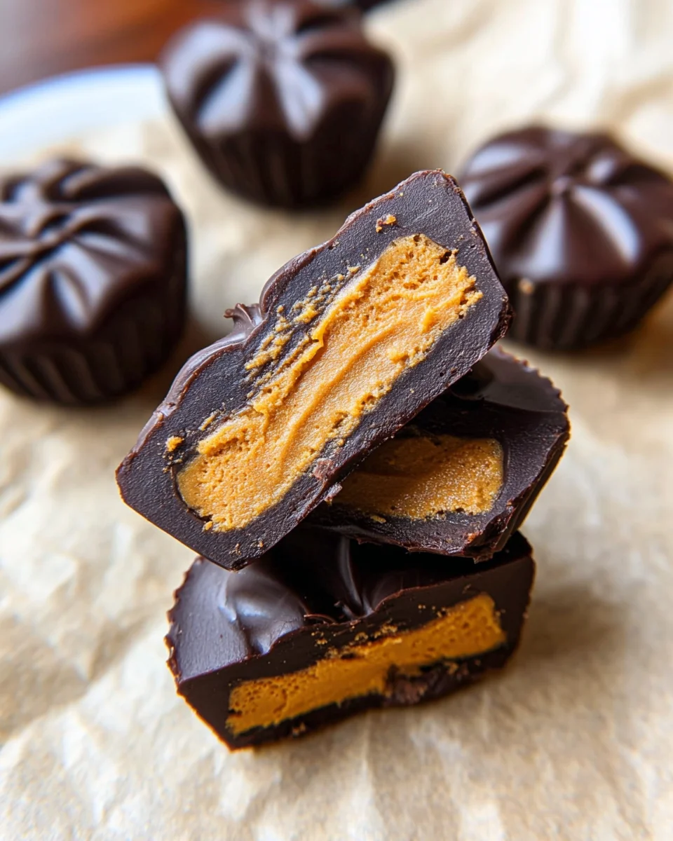 Chocolate Pumpkin Butter Cups 20 Chocolate Pumpkin Butter Cups