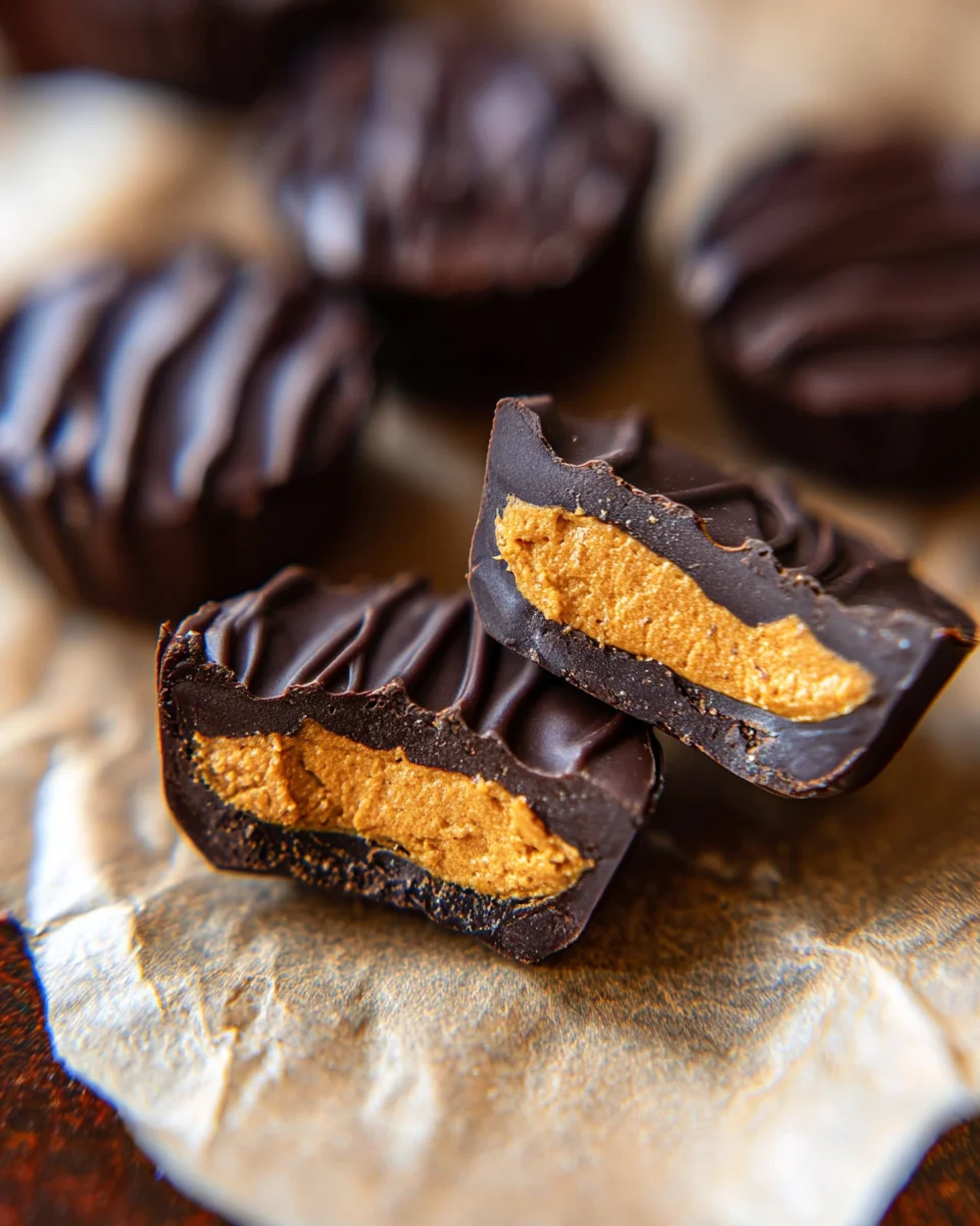 Chocolate Pumpkin Butter Cups 17 Chocolate