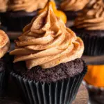 Chocolate Pumpkin Cupcakes 27 Chocolate Pumpkin Cupcakes