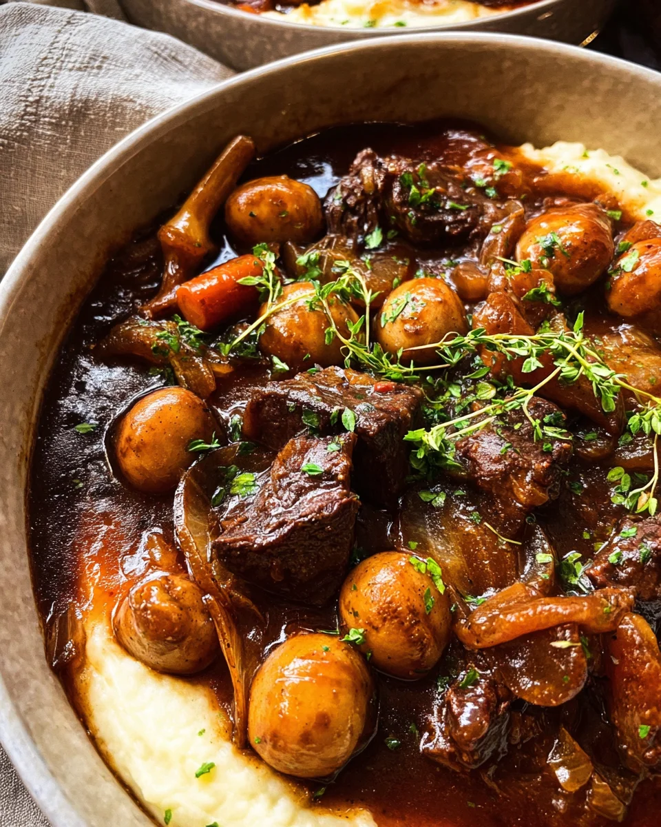 Classic Beef Bourguignon 31 Classic Beef Bourguignon