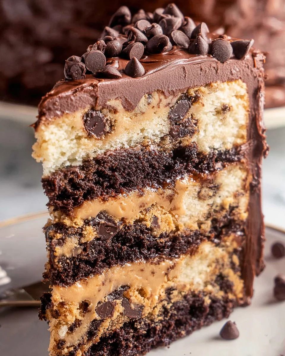 Cookie Dough Cake 22 Cookie Dough Cake