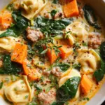 Creamy Sausage Tortellini Soup 25 Creamy Sausage Tortellini Soup