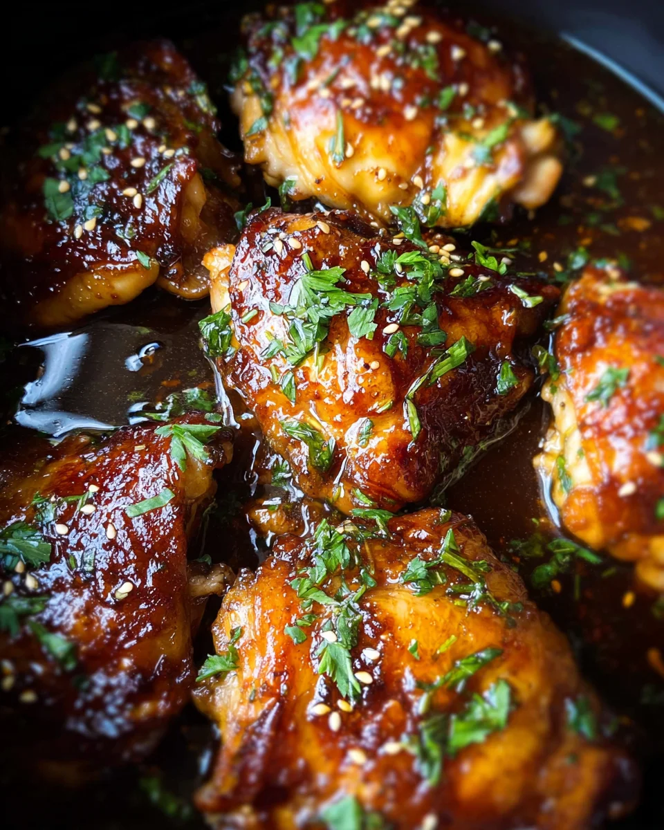 Crockpot Honey Garlic Chicken 19 Crockpot