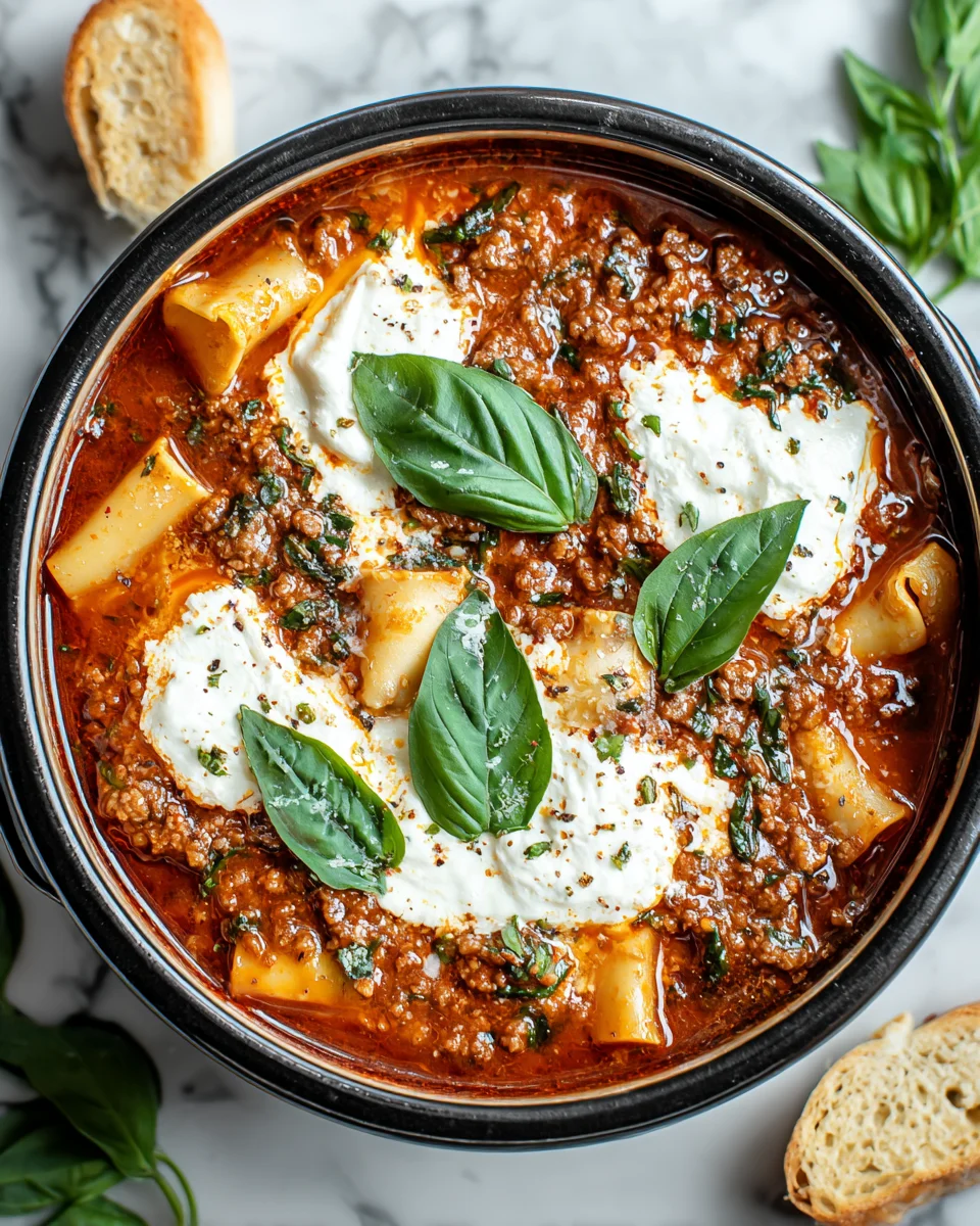 Crockpot Lasagna Soup 26 Crockpot Lasagna Soup