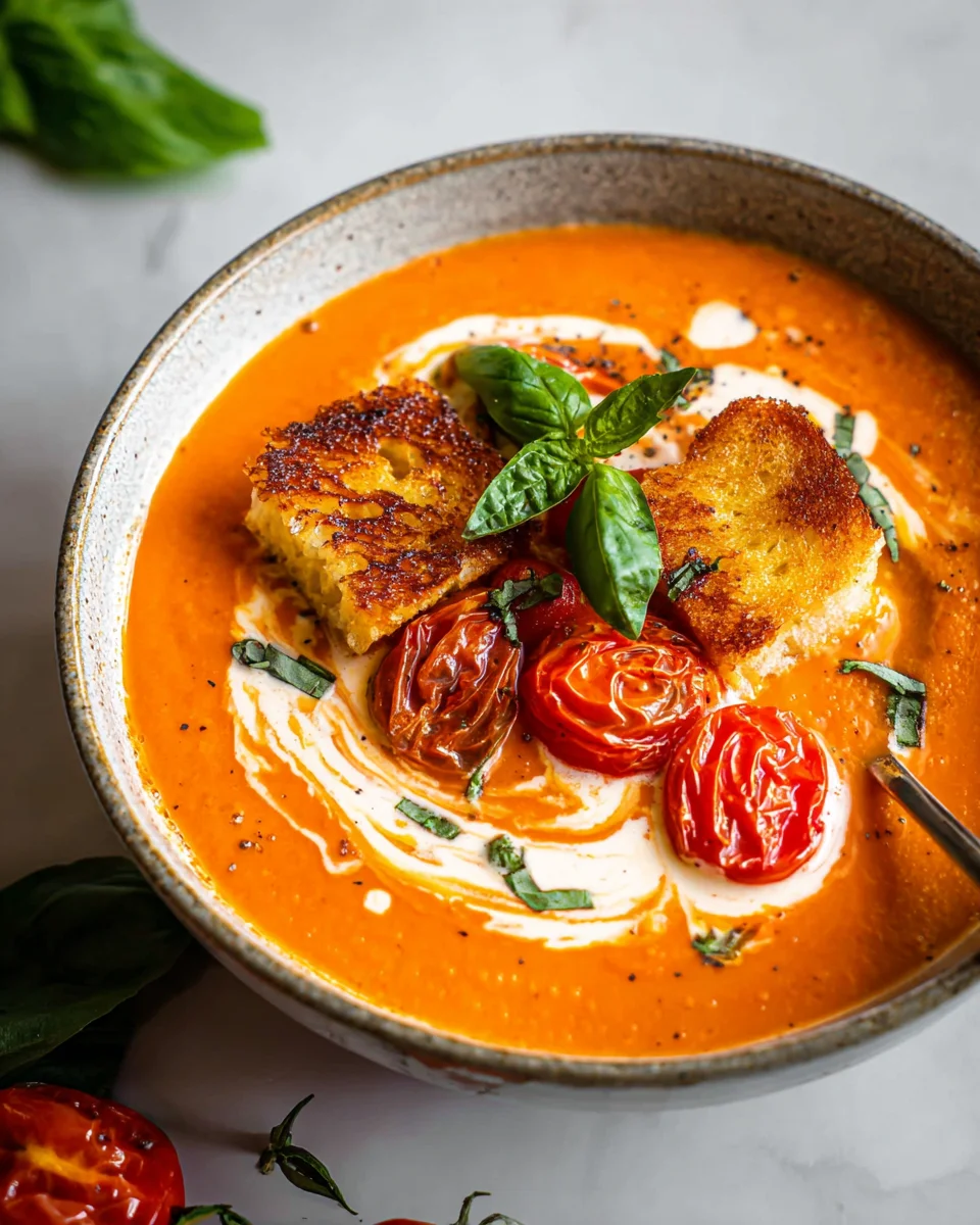 Easy Roasted Tomato Soup 20 Easy