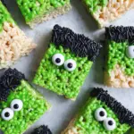 Frankenstein Halloween Rice Krispie Treats 21 Frankenstein Halloween Rice Krispie Treats