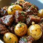 Garlic Butter Beef Bites with Potatoes 23 Garlic Butter Beef Bites with Potatoes