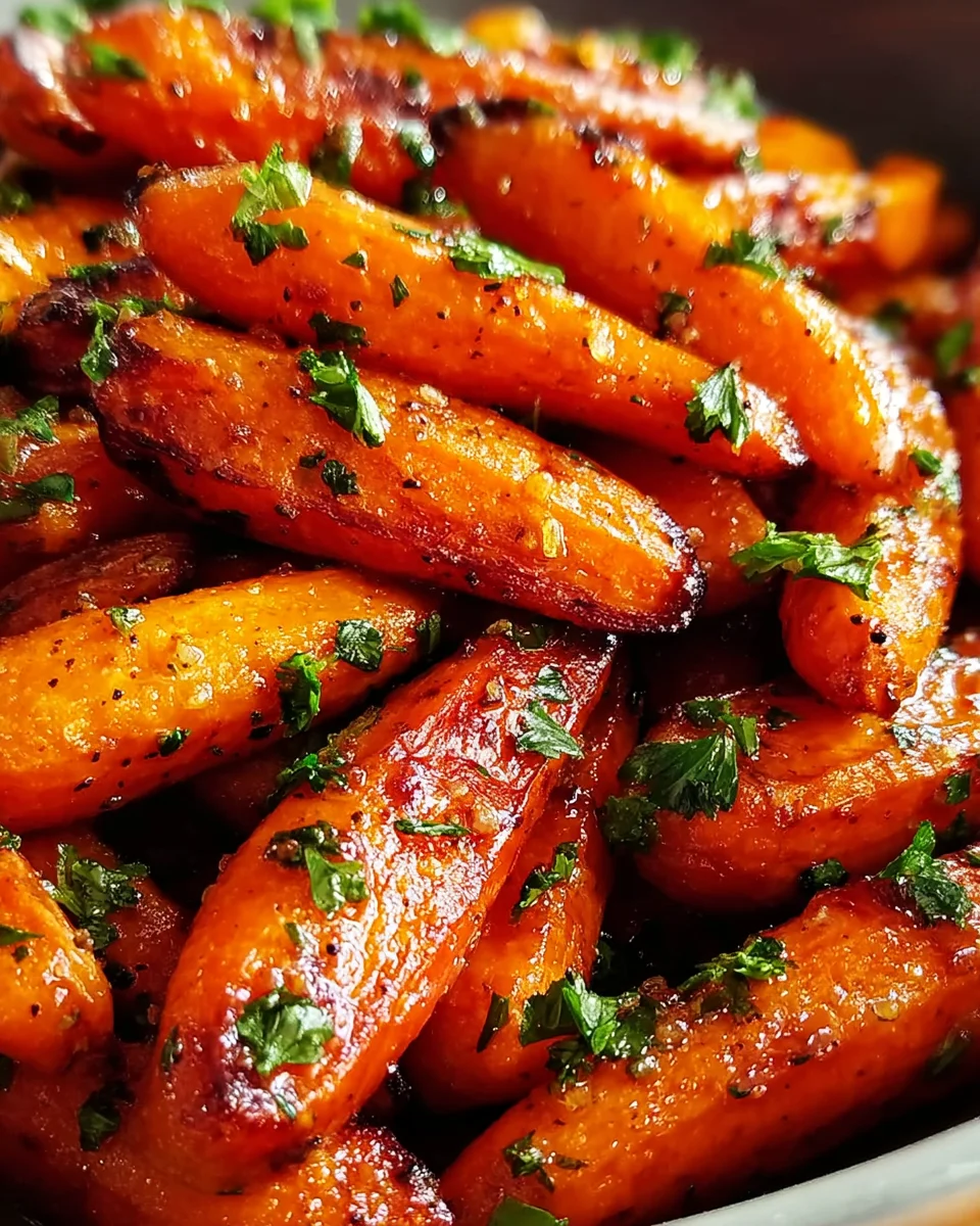 Glazed Roasted Carrots 24 Glazed Roasted Carrots