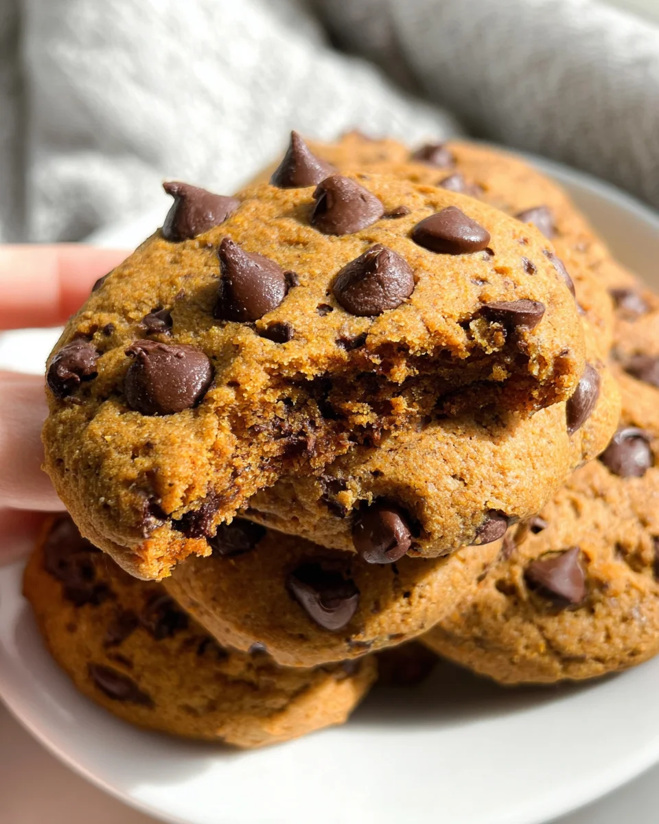 Healthy Pumpkin Chocolate Chip Cookies 21 Healthy Pumpkin Chocolate Chip Cookies