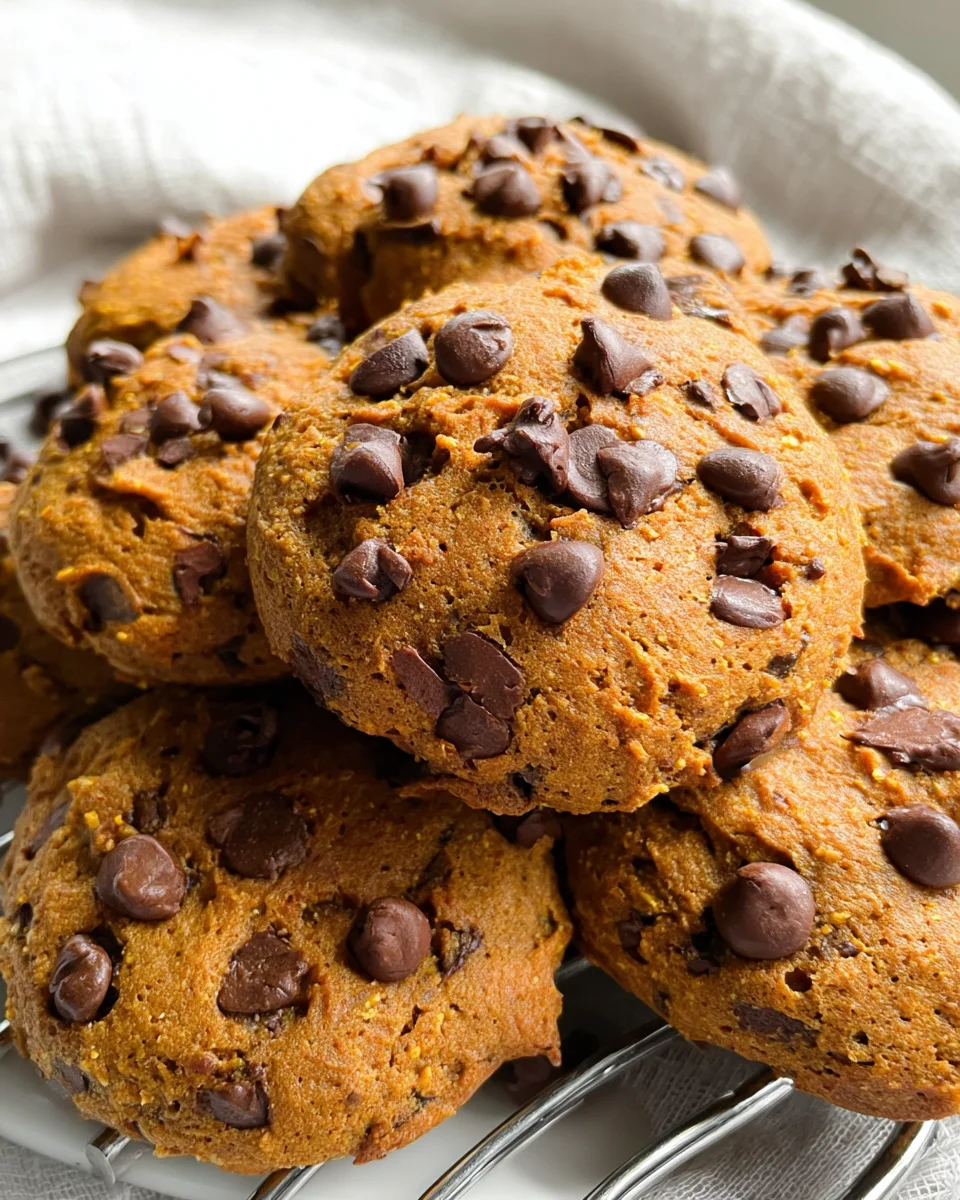 Healthy Pumpkin Chocolate Chip Cookies 23 Healthy