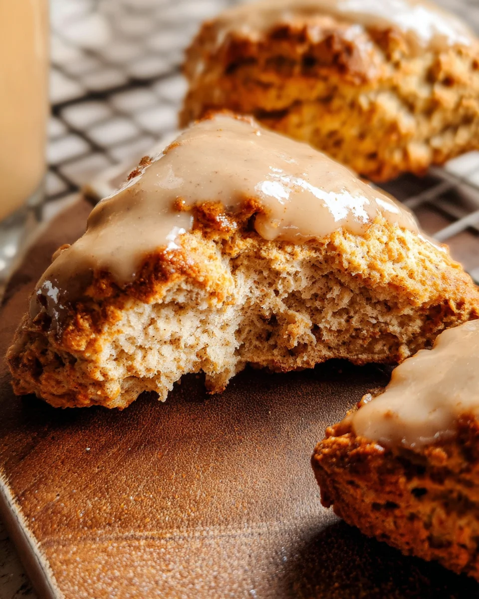 Homemade Chai Scones with Maple Chai Glaze 25 Homemade