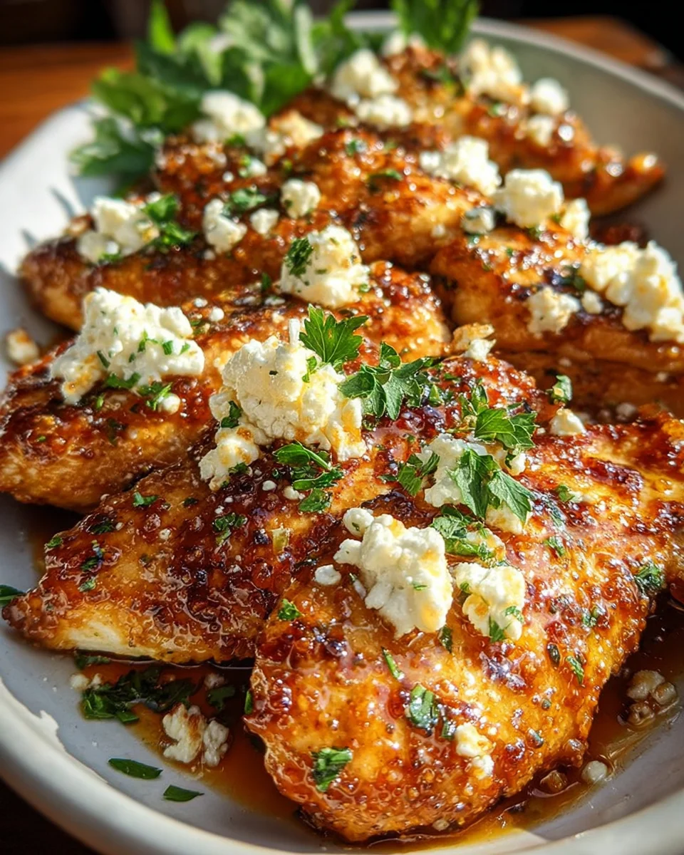 Hot Honey Feta Chicken Dish 38 Hot Honey Feta Chicken Dish
