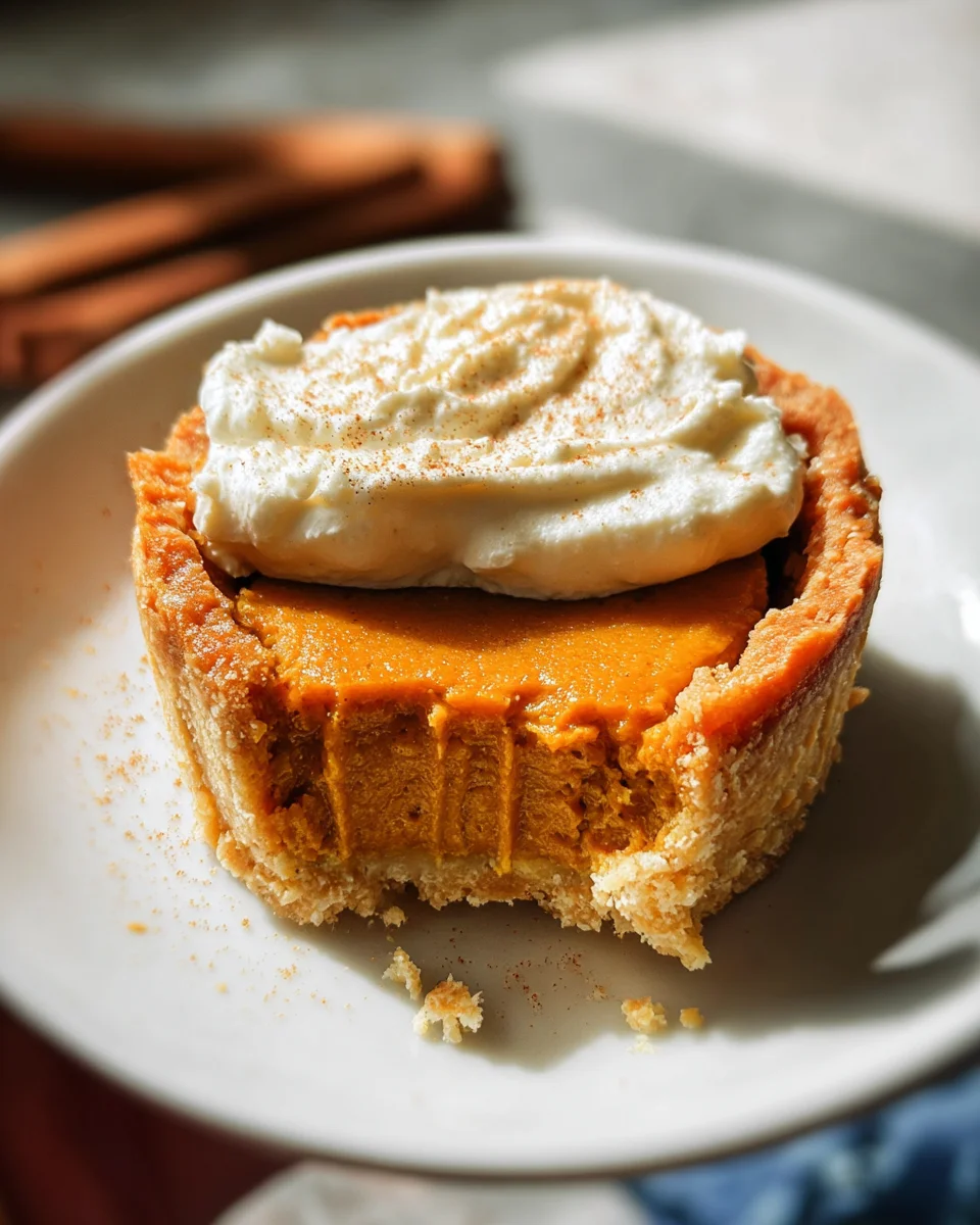Mini Keto Pumpkin Pie Recipe 24 Mini