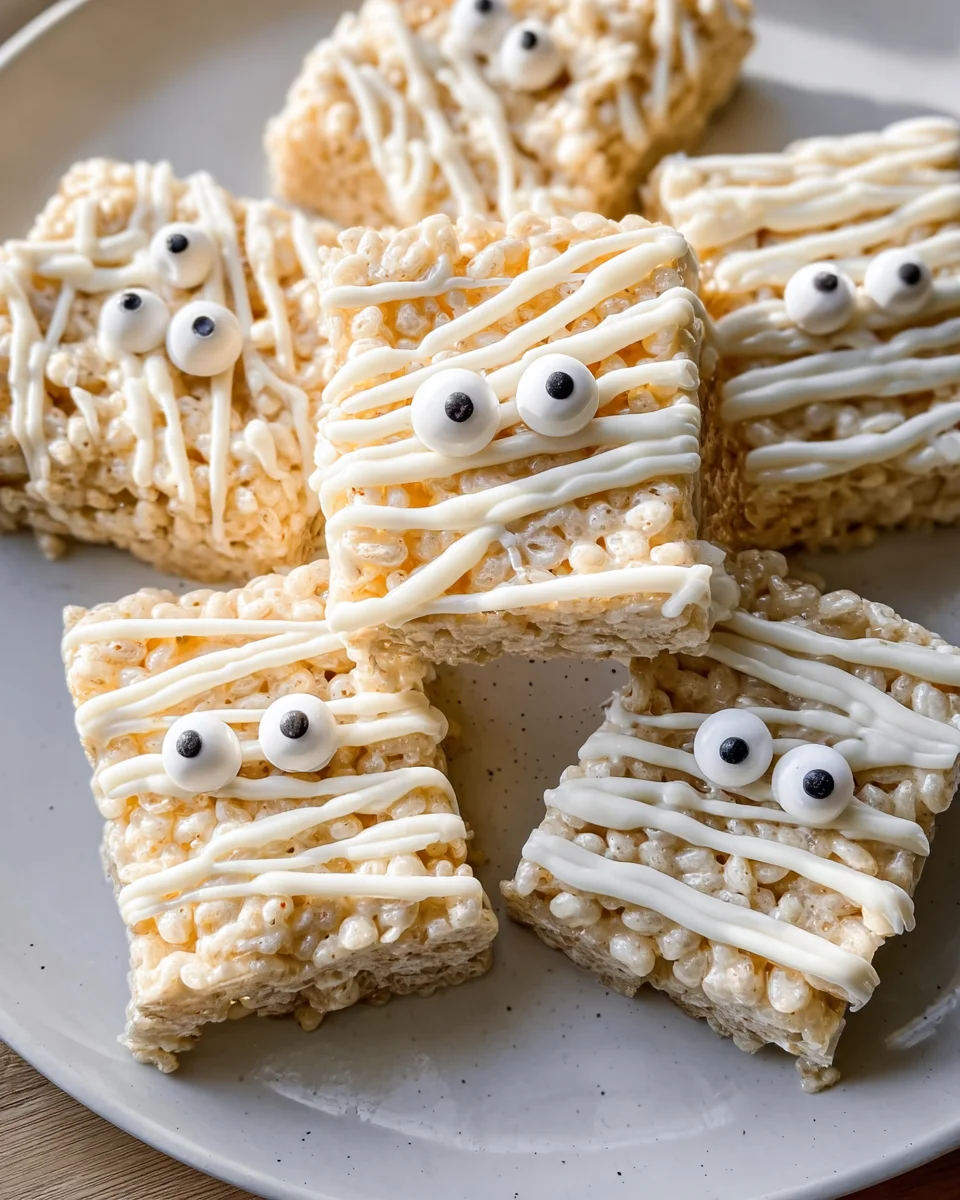 Mummy Rice Krispie Treats 30 Mummy Rice Krispie Treats