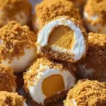 No Bake Pumpkin Cheesecake Balls