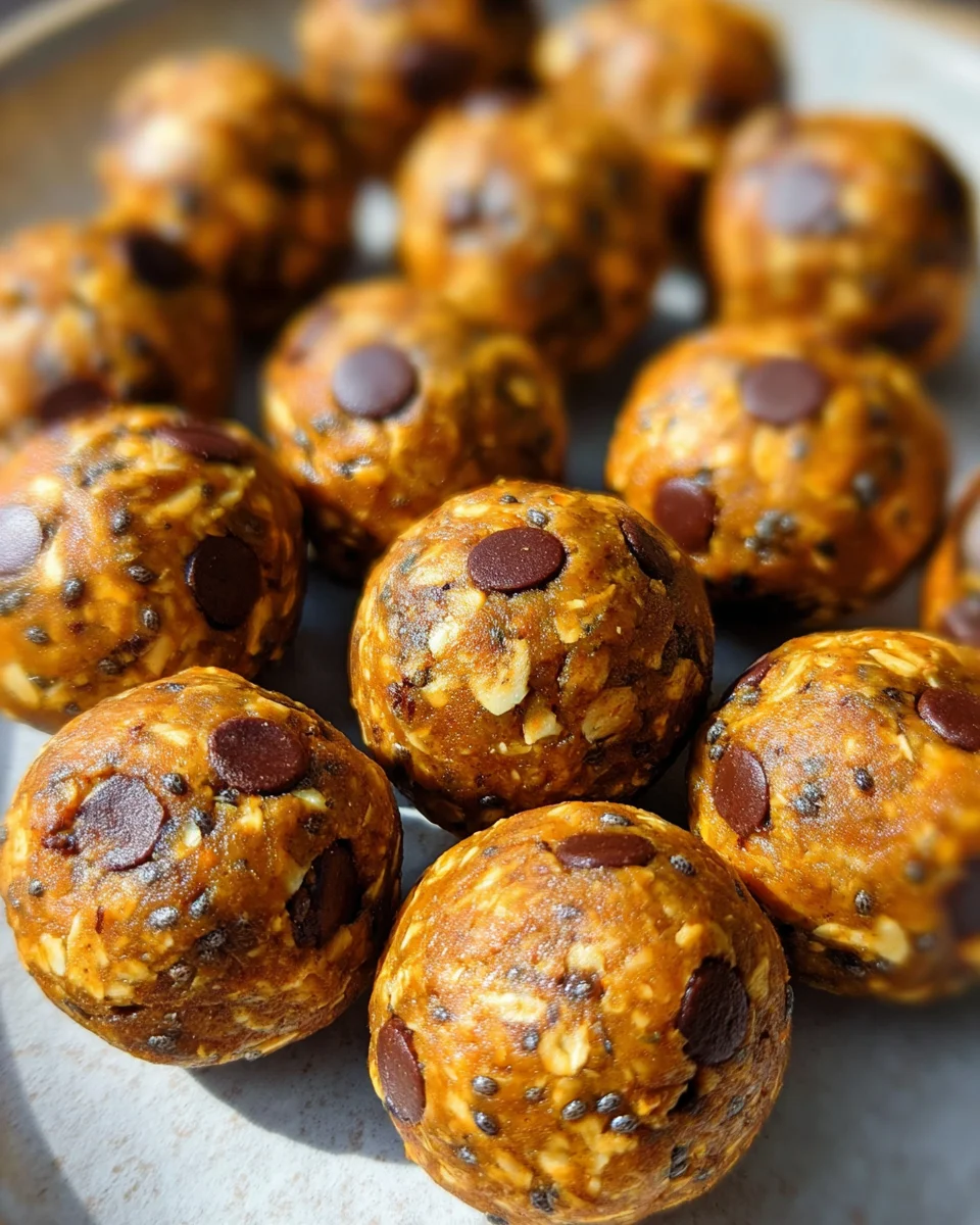 No Bake Pumpkin Spice Energy Bites 18 No