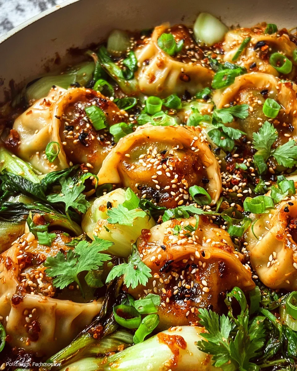One Pan Dumpling Dinner 28 One Pan Dumpling Dinner