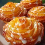 Peach Pie Cruffins Recipe