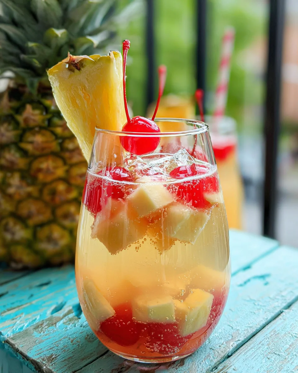Pina Colada Sangria