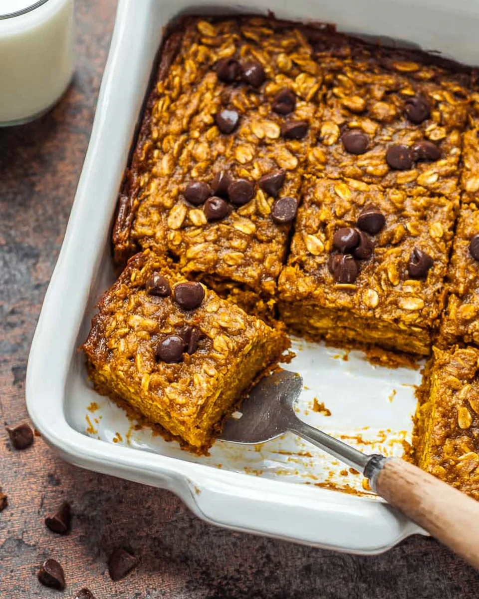 Pumpkin Baked Oatmeal 19 Pumpkin
