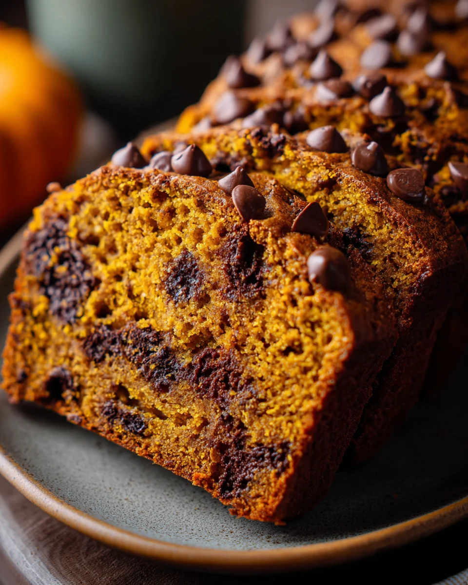 Pumpkin Chocolate Chip Bread 35 Pumpkin Chocolate Chip Bread