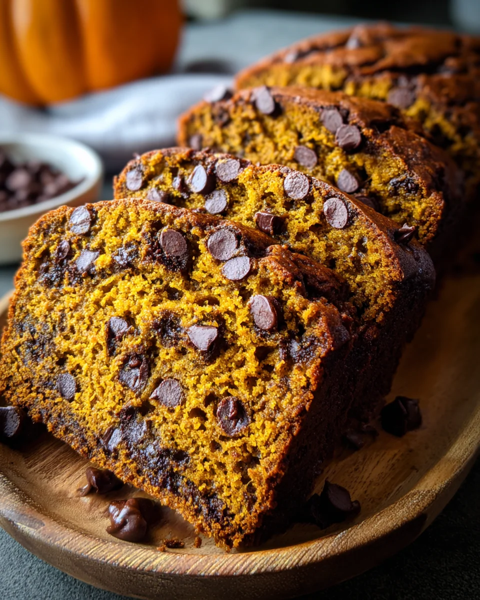 Pumpkin Chocolate Chip Bread 24 Pumpkin