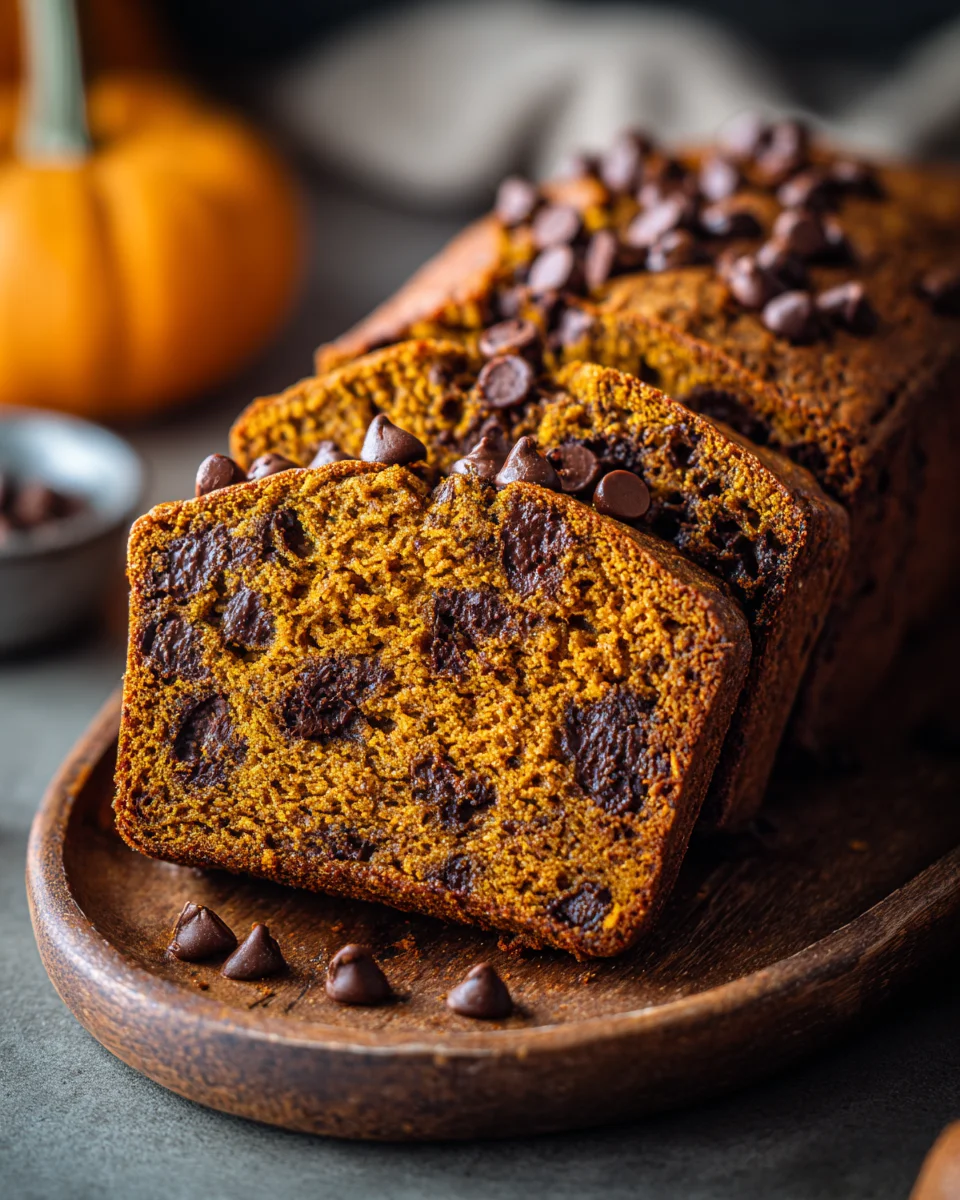 Pumpkin Chocolate Chip Bread 25 Pumpkin
